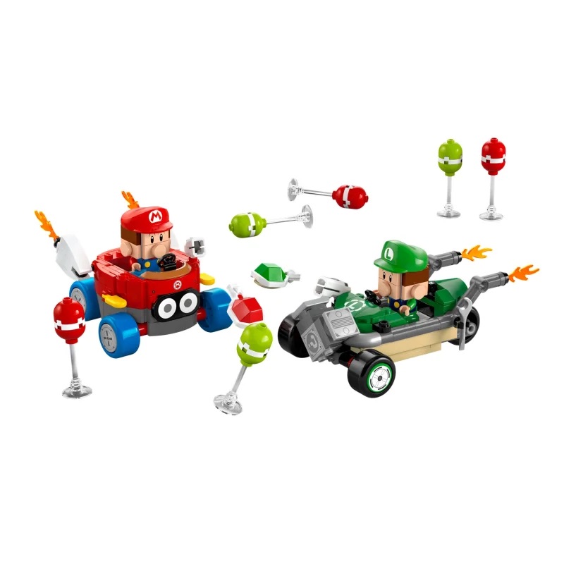 LEGO Mario Kart 72034 Baby Mario vs. Baby Luigi