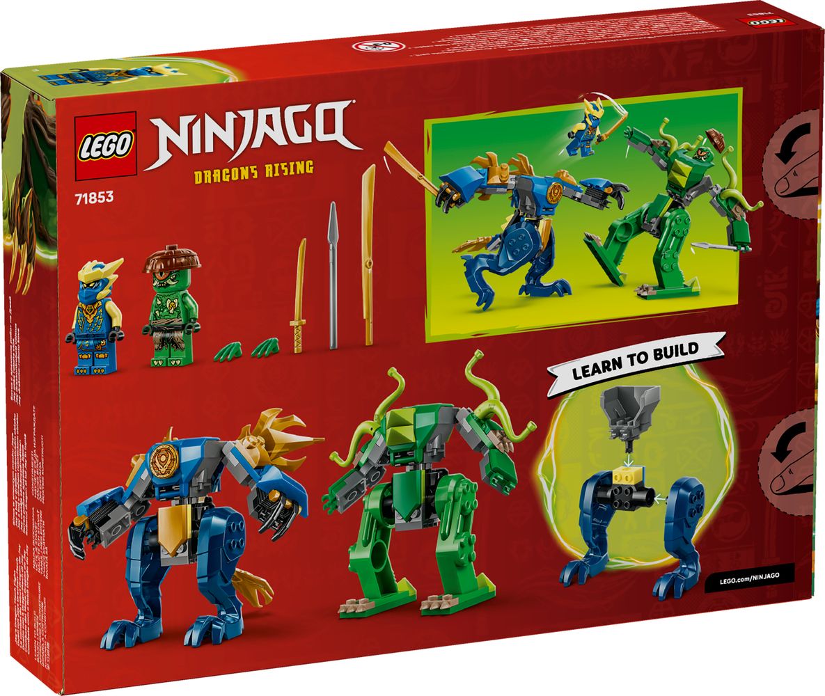 LEGO NINJAGO 71853 Jays Dragon Mech Fight 2