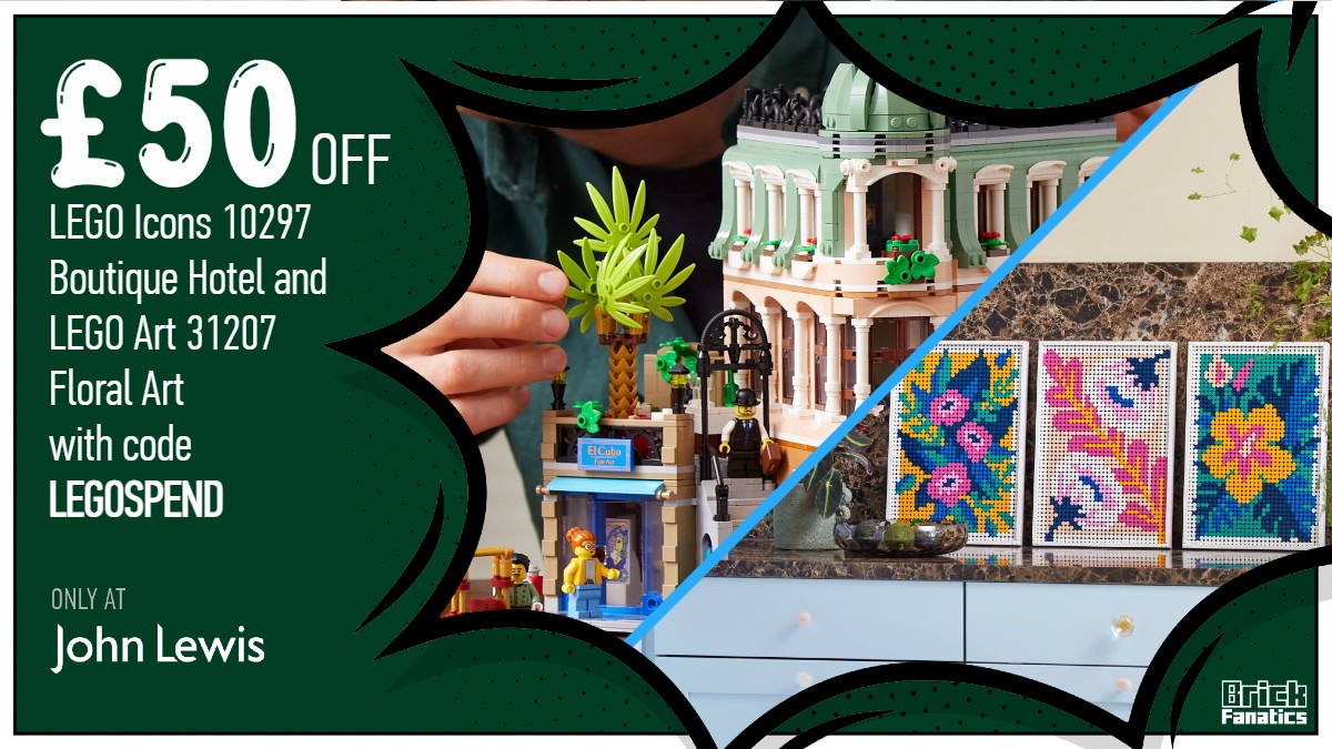Pair two artsy LEGO sets for a huge discount at John Lewis