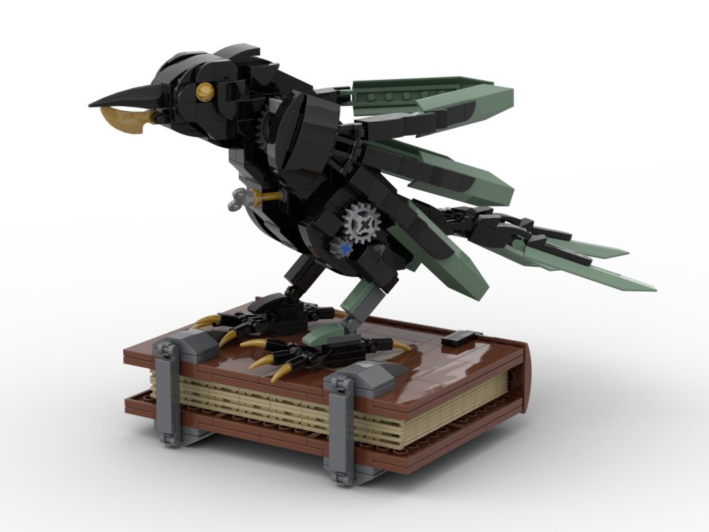 LEGO BrickLink designer program mechanical raven 1024x768
