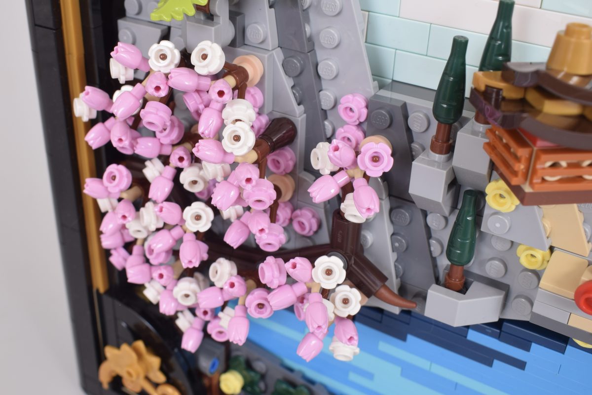 LEGO Art 3128 Japanese Cherry Blossom Landscape review 7 1200x800