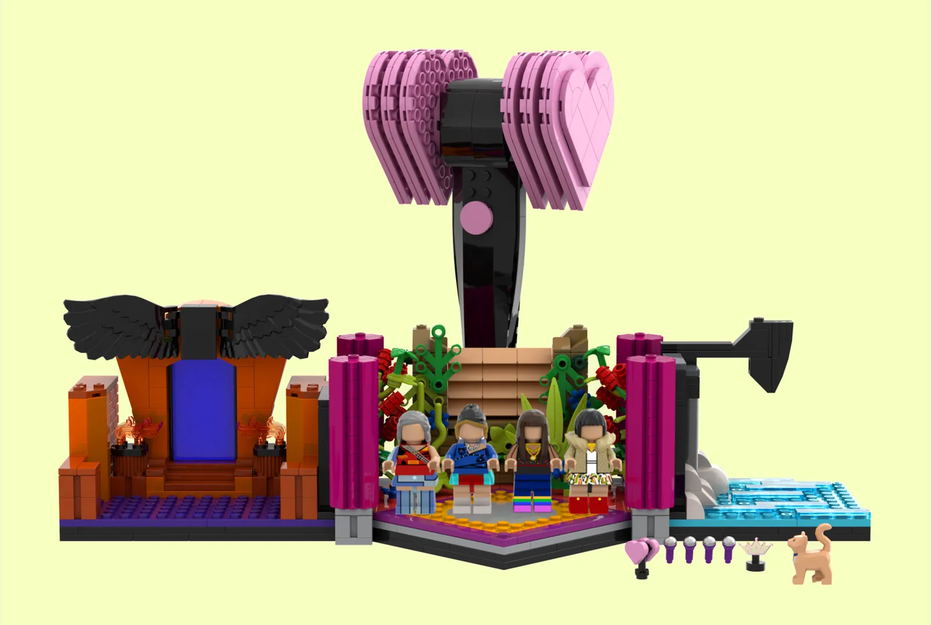 LEGO Ideas BLACKPINK How You Like That 1