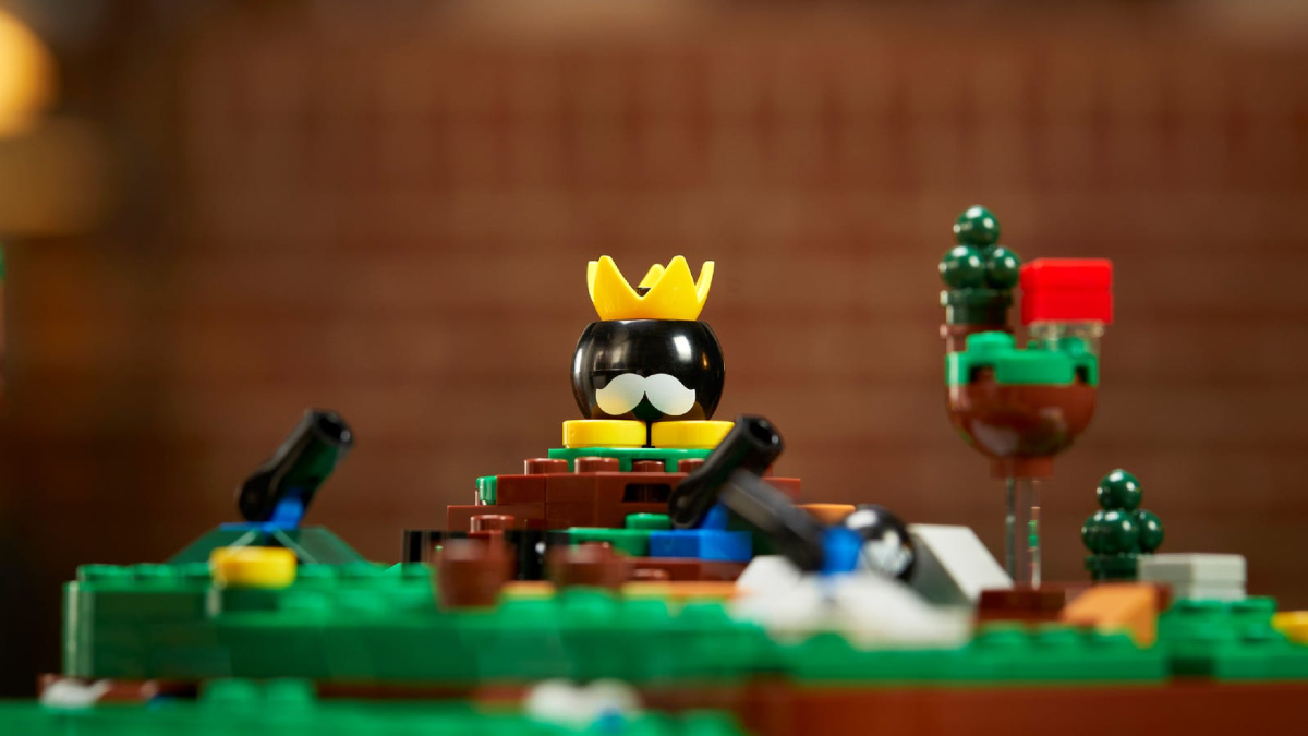 Comparing the levels of LEGO 71395 Super Mario 64 ? block