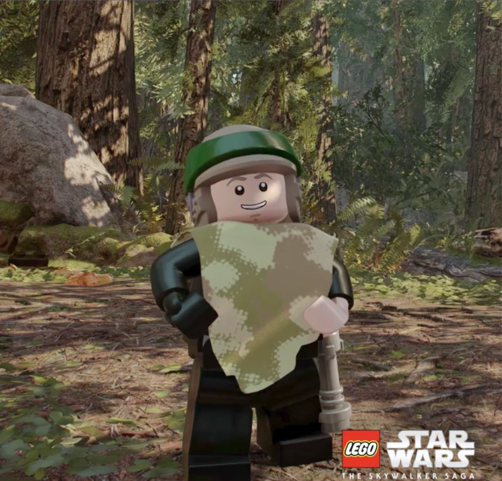 Luke Skywalker Forest Moon of Endor Outfit