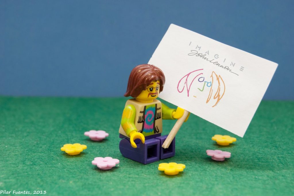 Brick Pic of the Day: Happy Birthday John Lennon