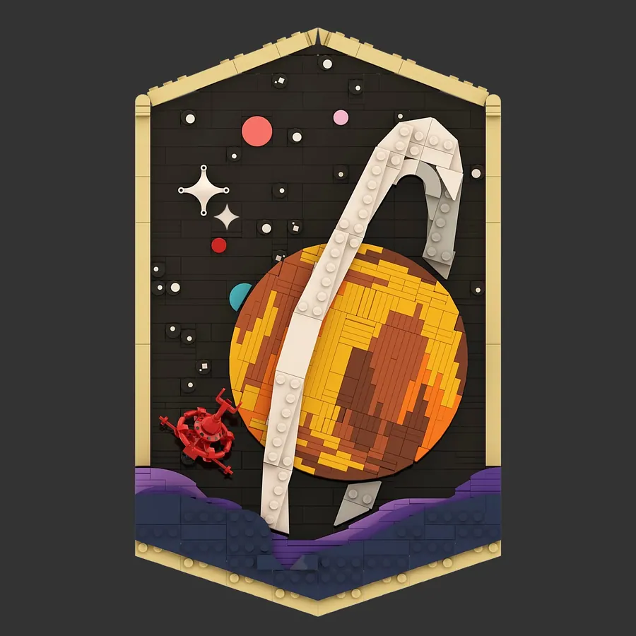 LEGO Ideas future frontiers space postcard contest