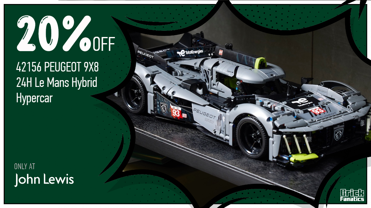20% off 42156 PEUGEOT 9X8 24H Le Mans Hybrid Hypercar