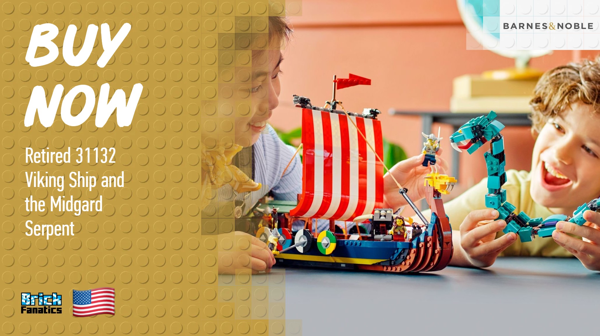 Retired LEGO: Last chance to pick up perfect companion for LEGO Ideas Viking Village