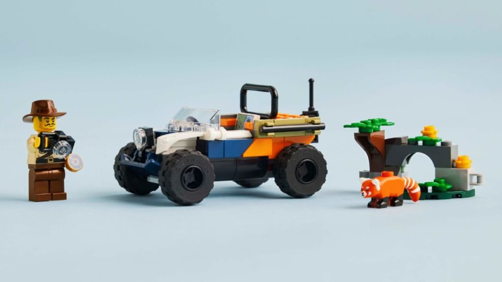 lego city 60424 Jungle Explorer ATV Red Panda Mission lifestyle featured 1024x576