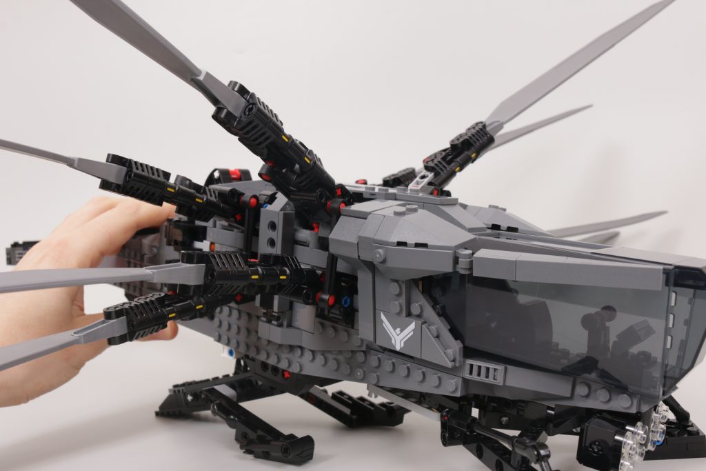 LEGO Icons 10327 Dune Atreides Royal Ornithopter review 30 1024x683