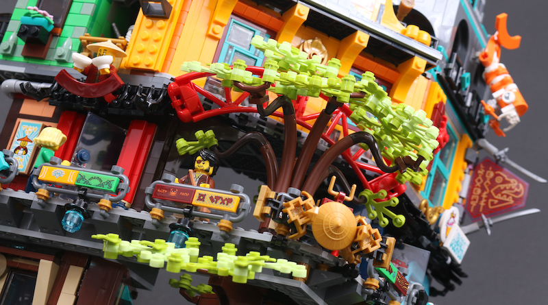 LEGO NINJAGO 71741 NINJAGO City Gardens review