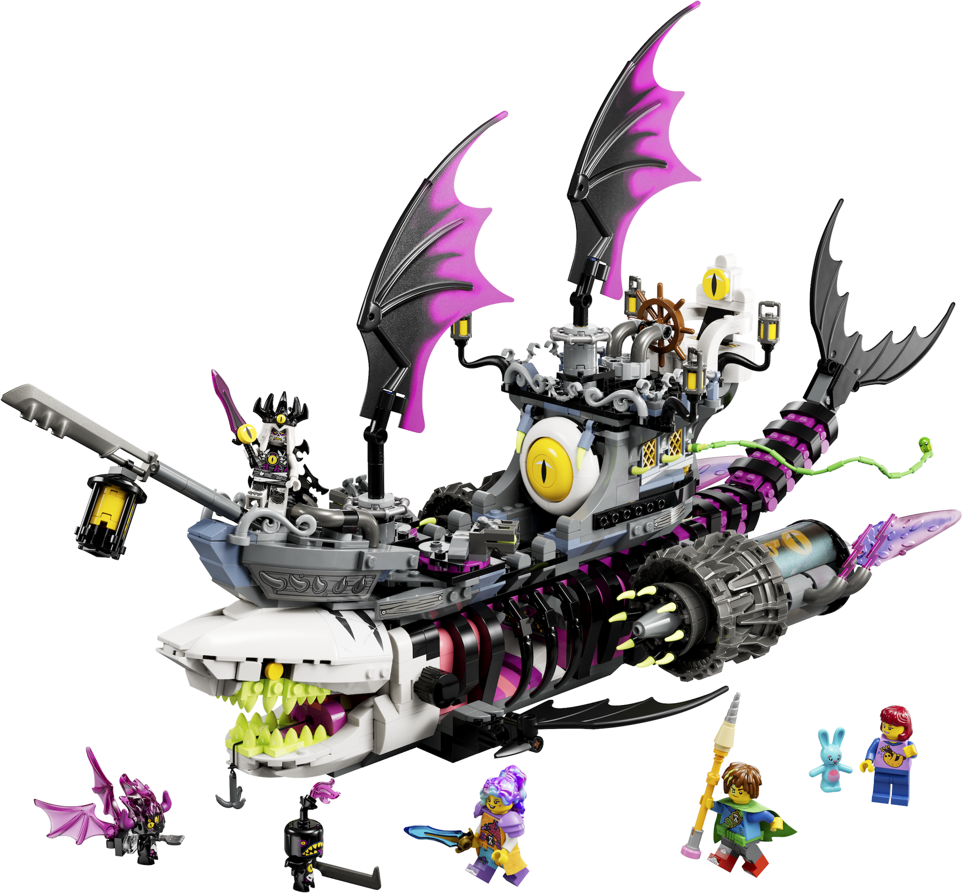 LEGO DREAMZzz 71469 Nightmare Shark Ship 2