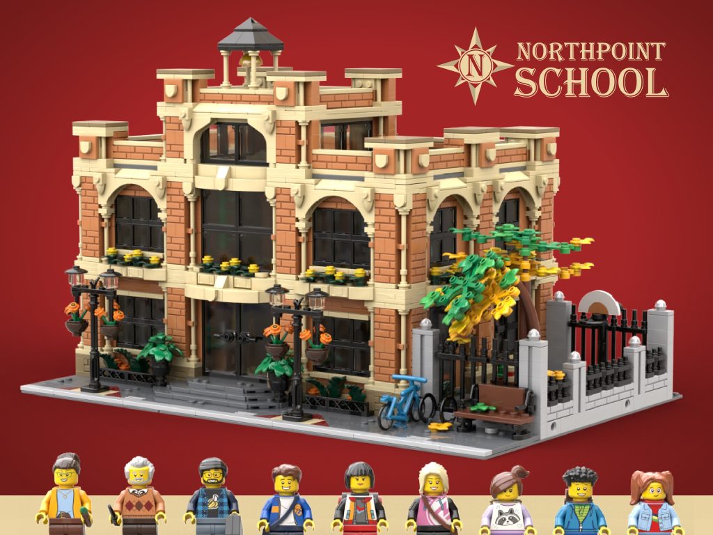 LEGO Bricklink designer program series 4 kingcreations northpoint school 1 1024x768