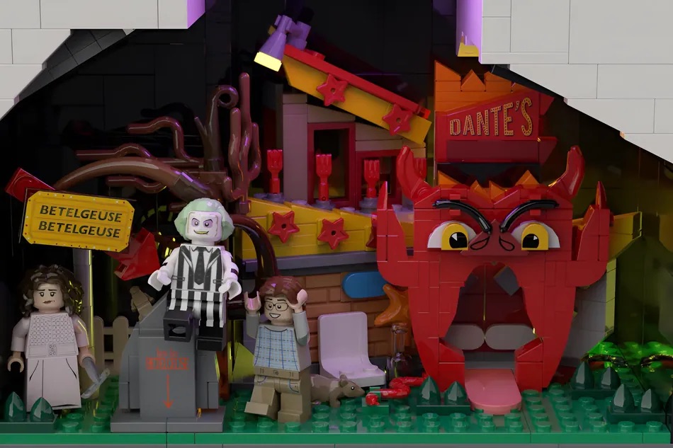 LEGO Ideas Beetlejuice Ghost House 4