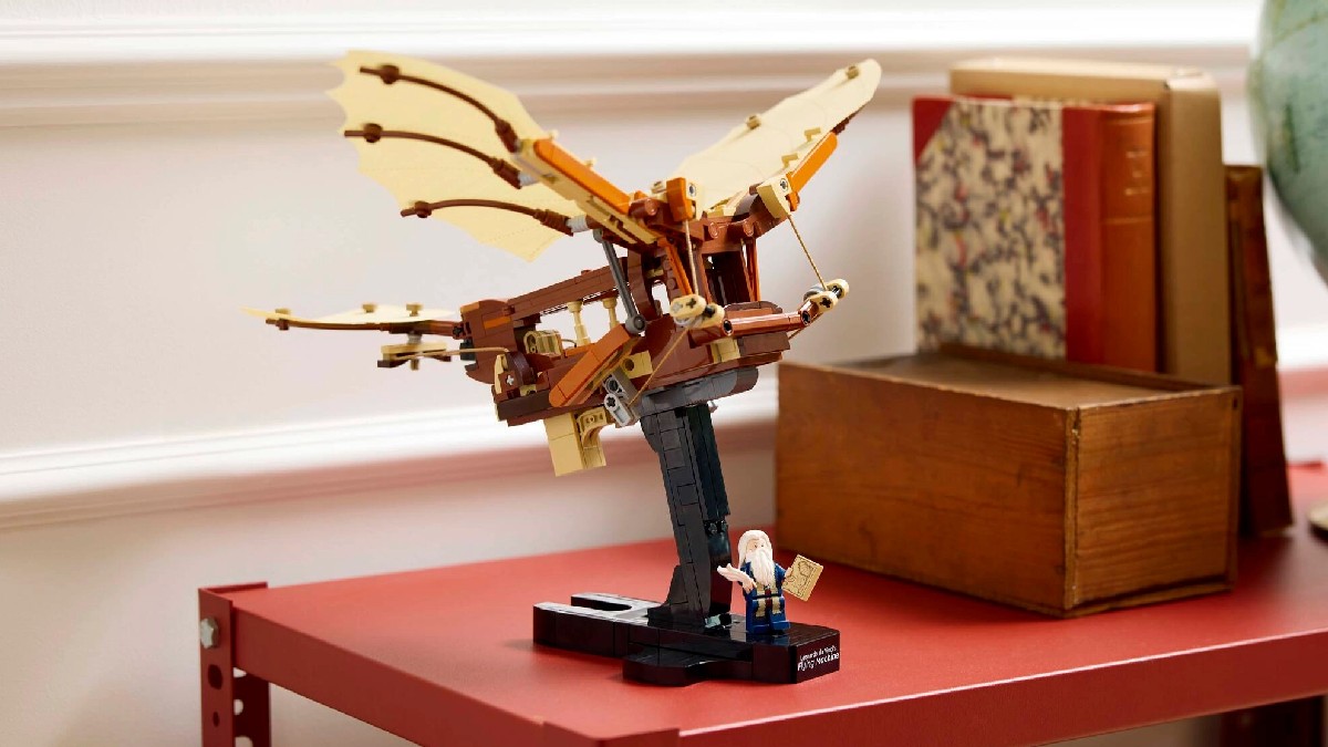 LEGO Icons 10363 Leonardo da Vinci's Flying Machine revealed