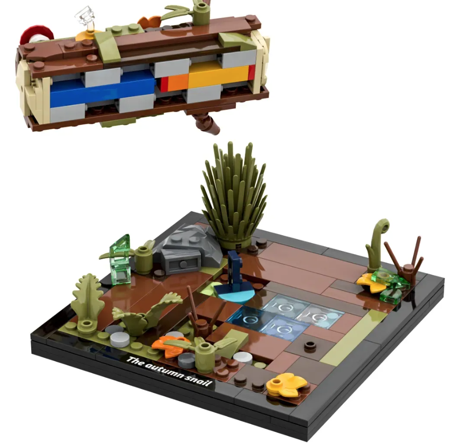 LEGO Ideas The Autumn Snails 3