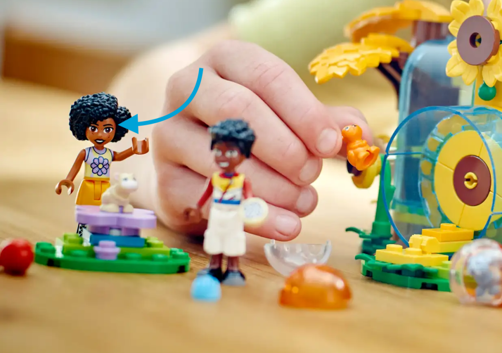 LEGO Friends sienna brown colour 1024x722