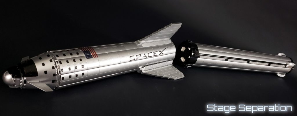 LEGO Ideas SpaceX Starship and Super Heavy 3