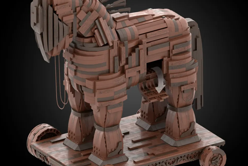 LEGO Ideas Trojan Horse 3
