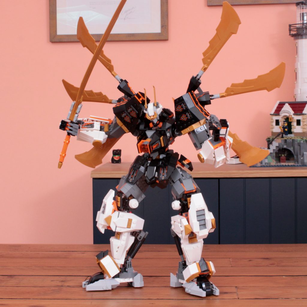 LEGO NINJAGO 71821 Coles Titan Dragon Mech critique 1 1024x1024