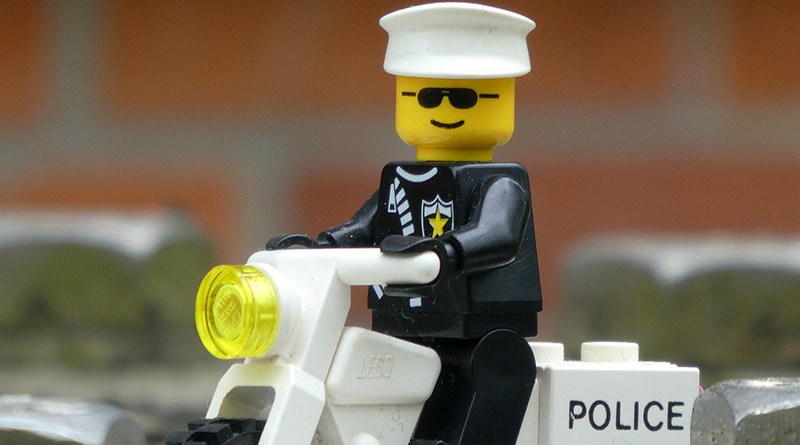Brick Pic of the Day: Traditional policing