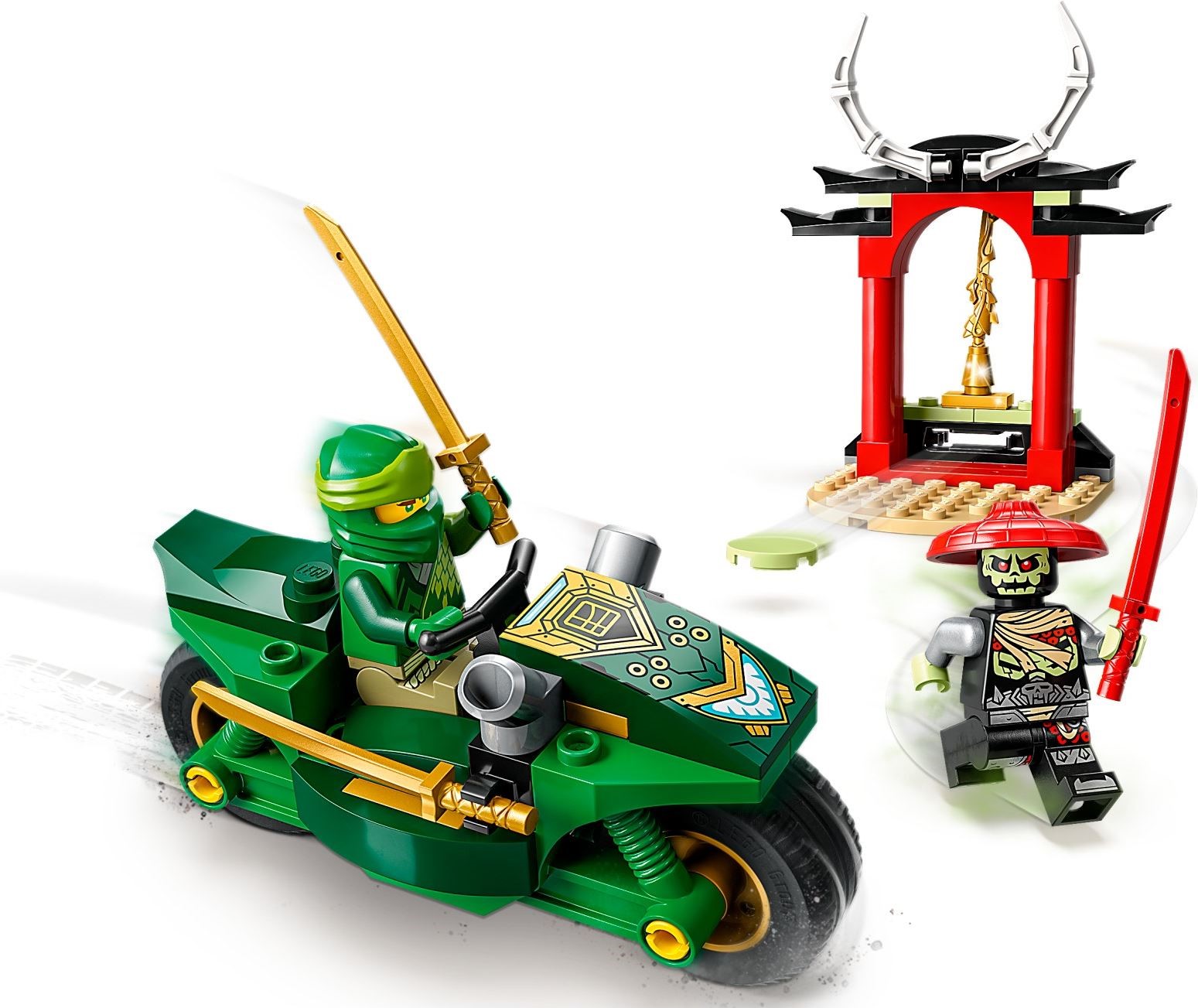 lego ninjago 71788 lloyds ninja street bike