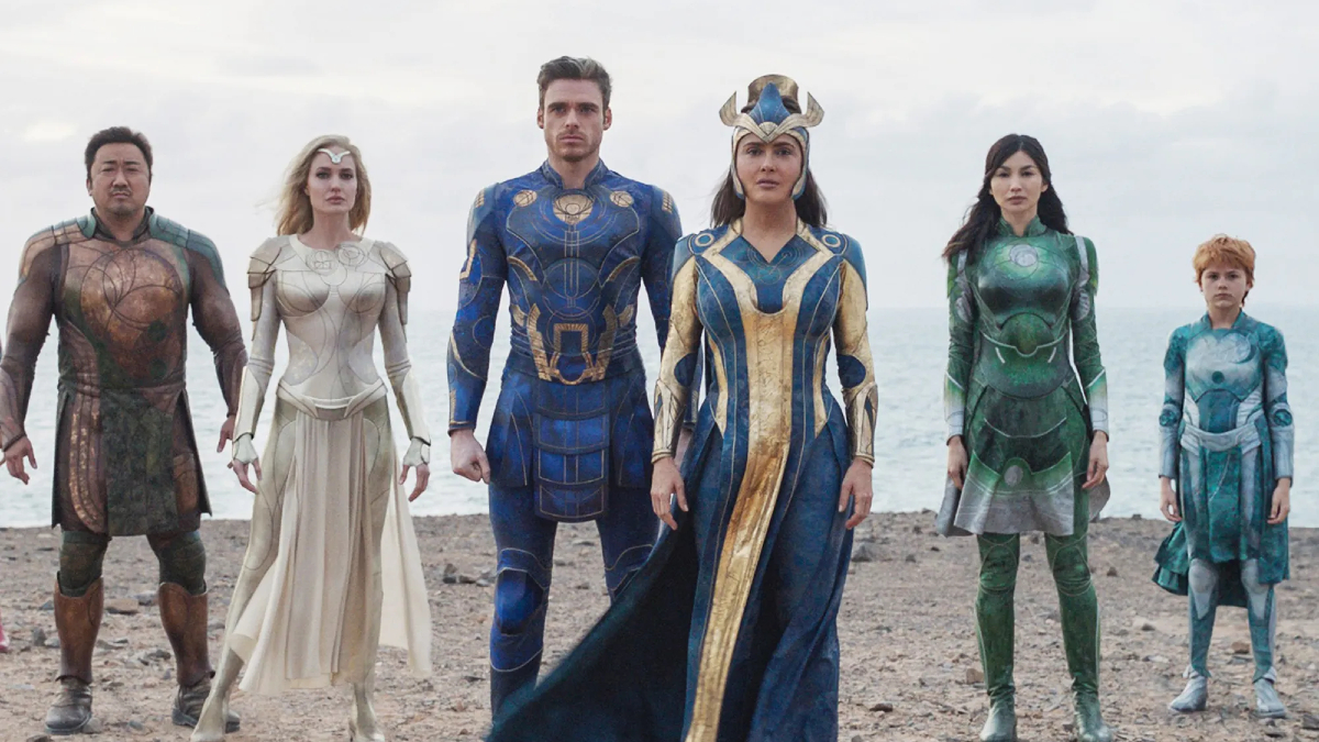 Eternals actors react to their respective LEGO Marvel minifigures