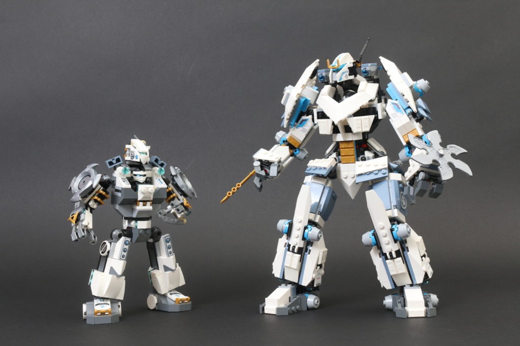 LEGO NINJAGO Legacy 71738 Zanes Titan Mech Battle review 34