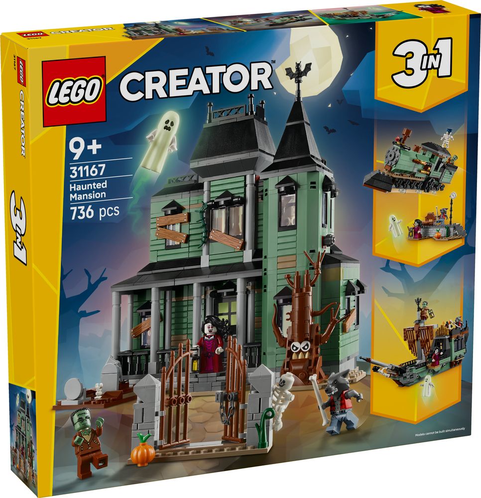 EGO Creator 3 in 1 31167 Haunted House box front