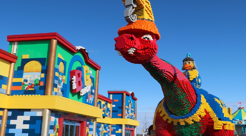 What would you name LEGOLAND New York's big red dino?