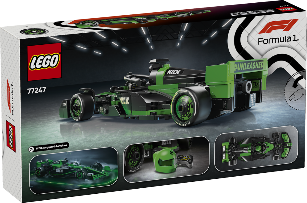LEGO Speed Champions 77247 KICK Sauber F1 Team C44 Race Car 2 1024x677