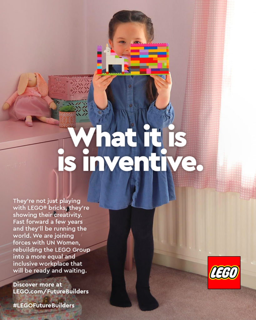 International Womens Day LEGO ad campaign 4