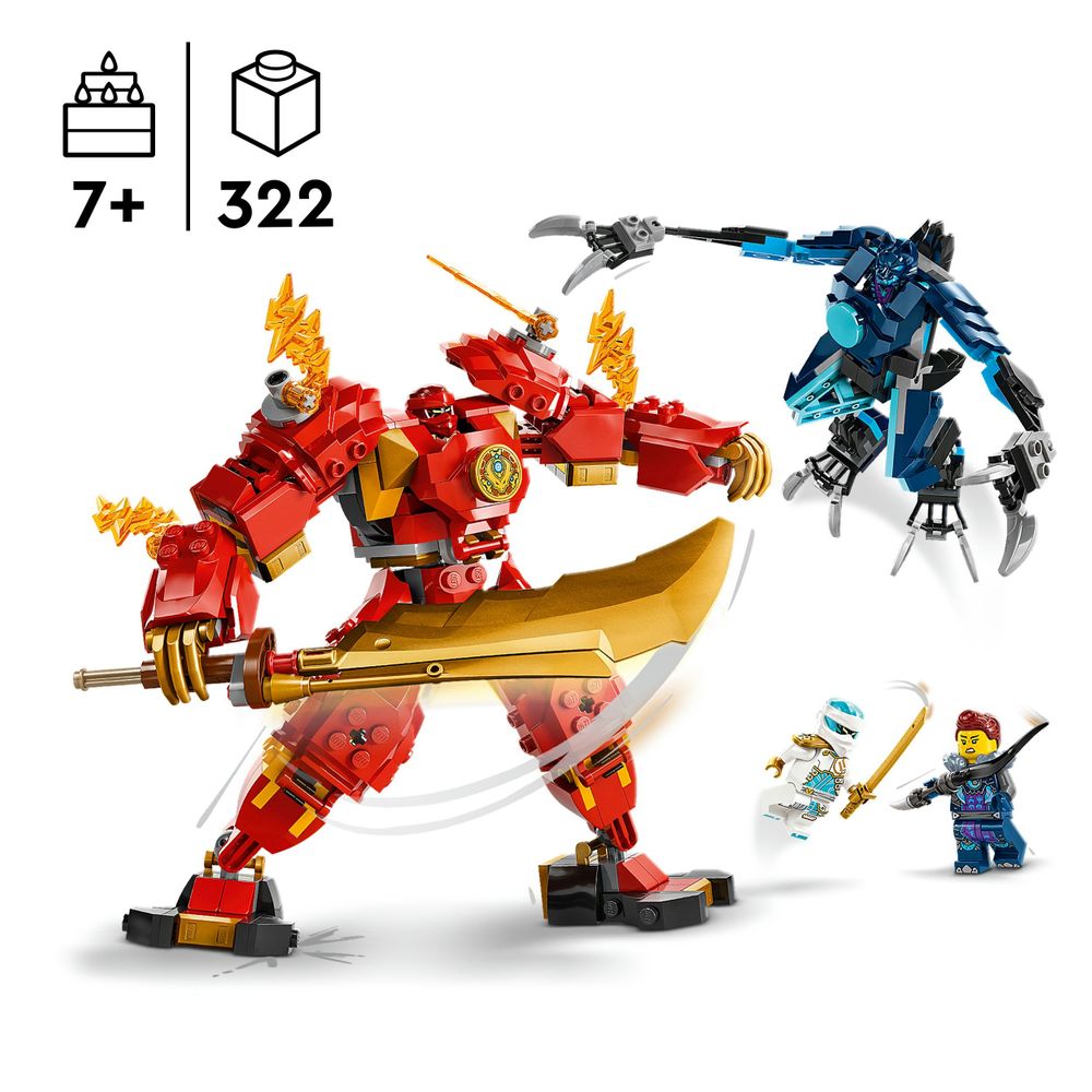 71808 Kais Elemental fire mech 2