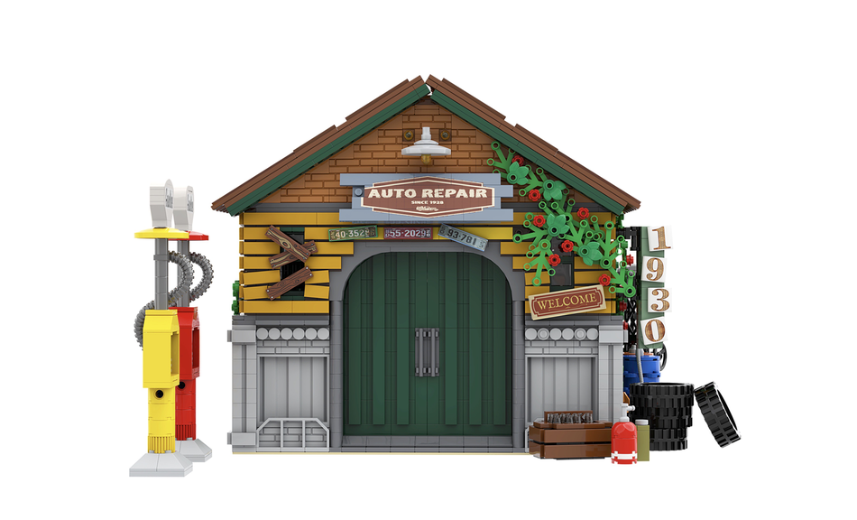 Auto Repair Garage 1930s 3