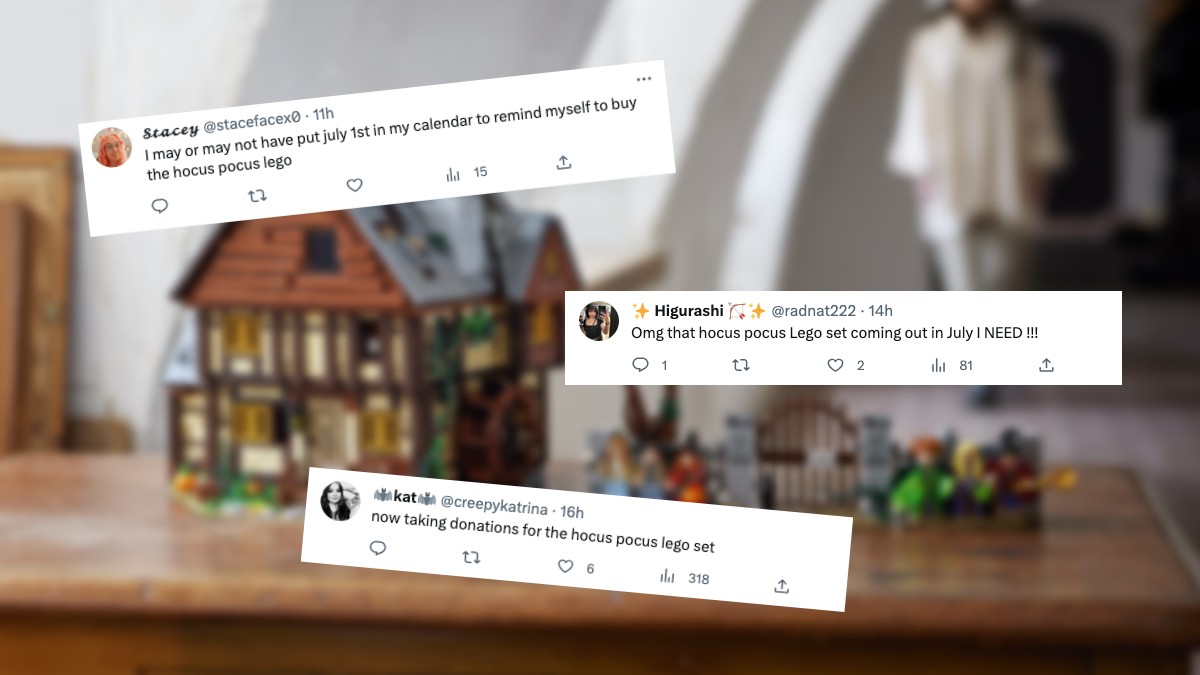 Not a bad word spotted about LEGO Ideas Hocus Pocus set