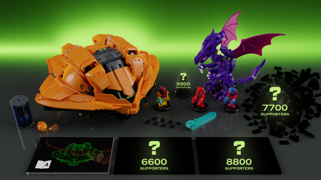 LEGO Ideas Metroid Samus Arans Gunship 4