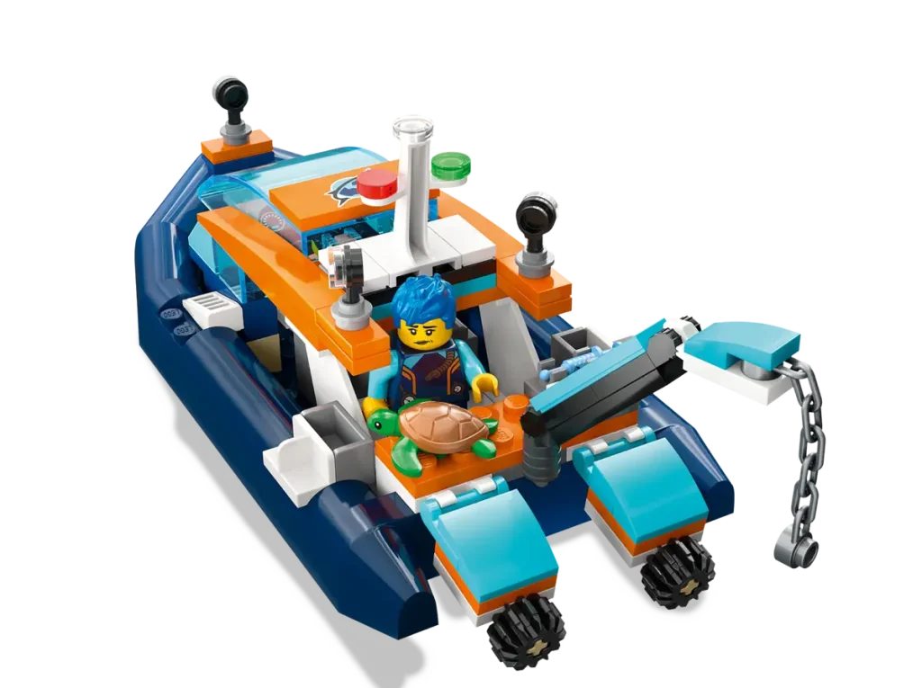LEGO City 60377 Explorer Diving Boat 3 1024x765