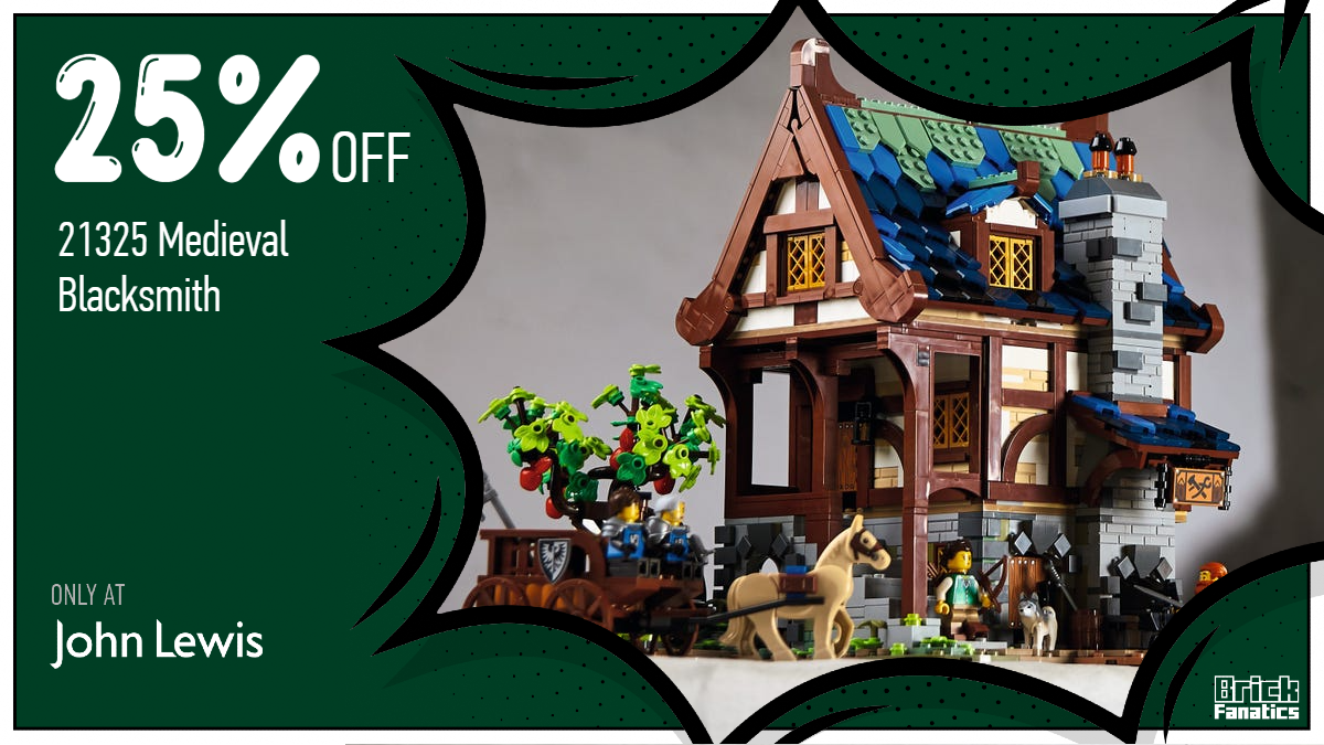 John Lewis slashes price of LEGO Ideas 21325 Medieval Blacksmith in Black Friday sale