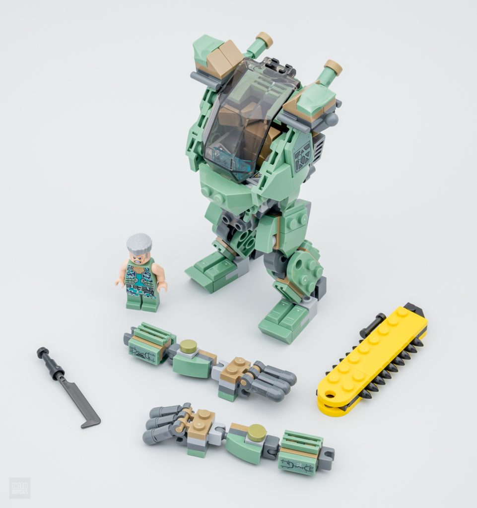 LEGO Avatar 75571 Neytiri Thanator vs. AMP Suit Quaritch Hoth Bricks Critics Review 4 961x1024