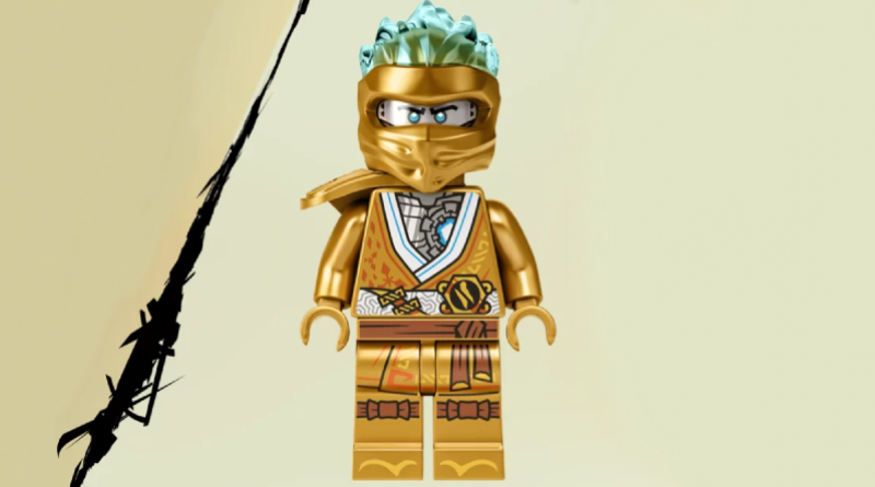 Get a better look at the last two golden LEGO NINJAGO Legacy minifigures