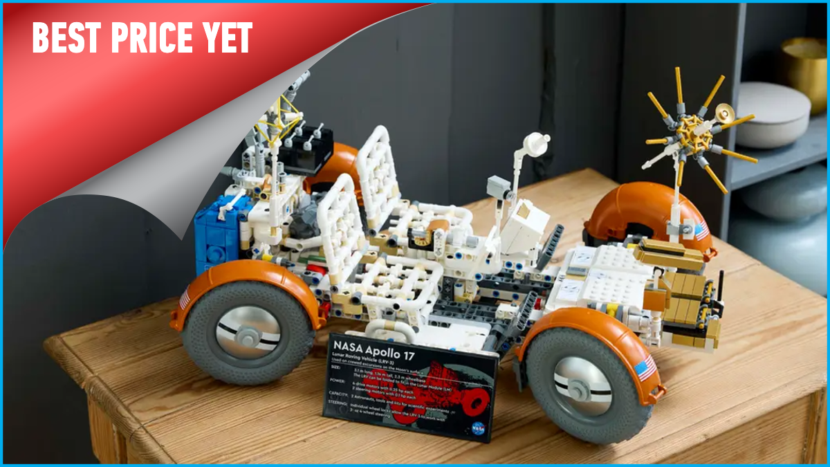 Lowest price yet on LEGO Technic NASA Apollo LRV right now