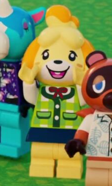 animal crossing isabelle lego