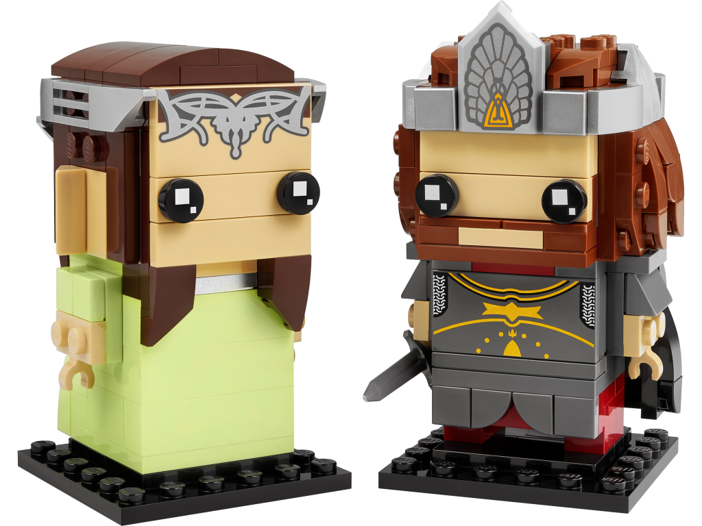 LEGO BrickHeadz The Lord of the Rings 40632 Aragorn Arwen 1024x768