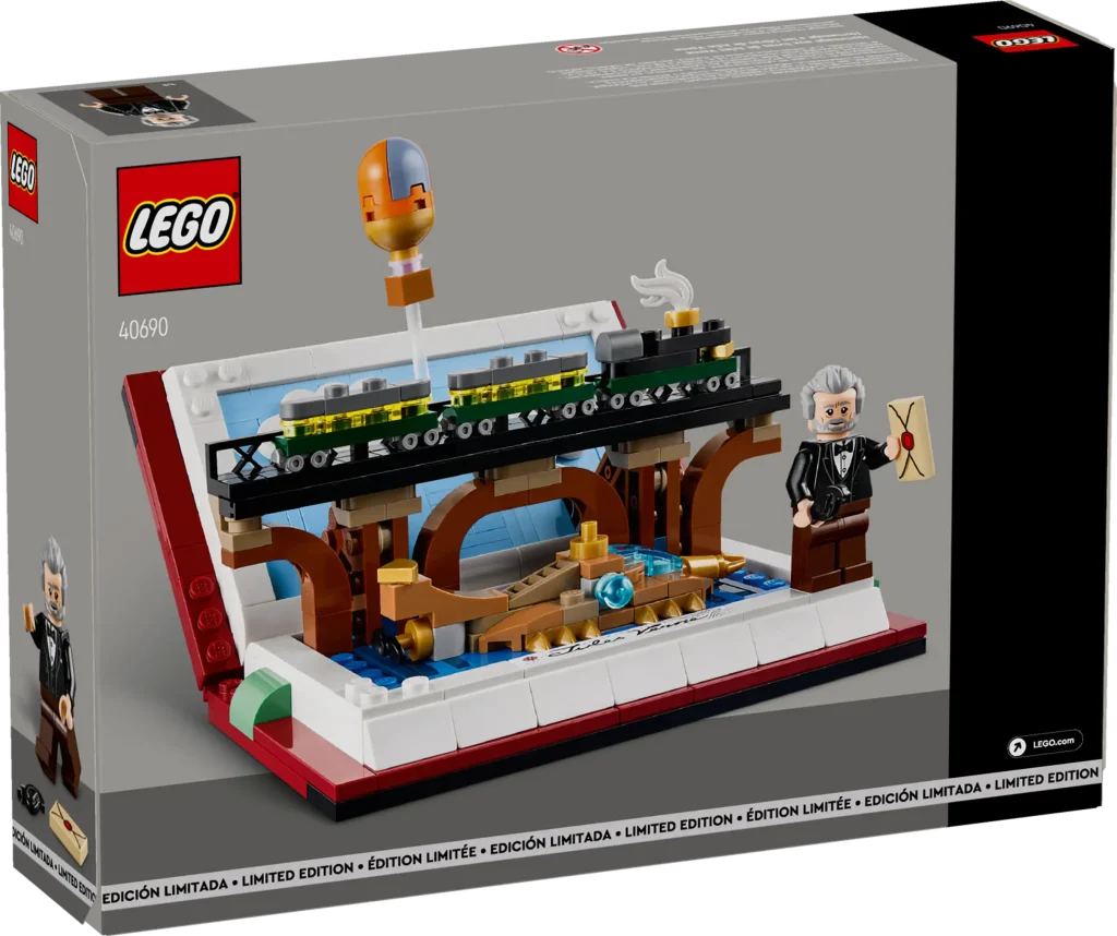 LEGO 40690 Tribute to Jules Vernes Books 4 1024x858
