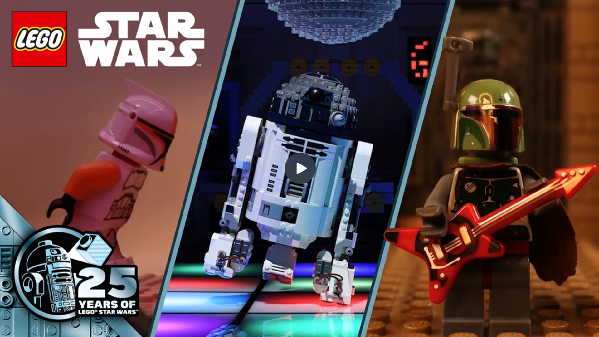 Watch every LEGO Star Wars 25-Second-Film-Festival fan movie