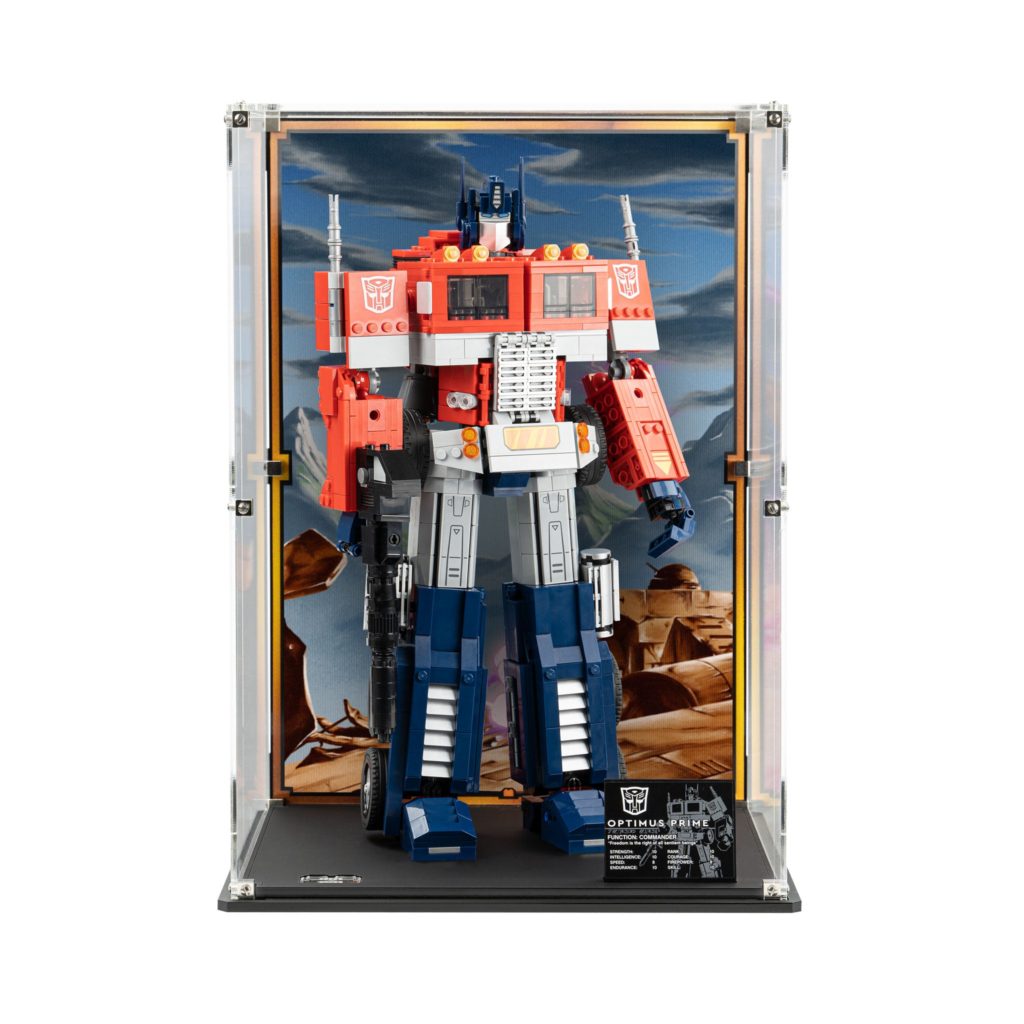 Wicked Brick LEGO 10302 Optimus Prime Lenticular Edition Display Case 1 1024x1024