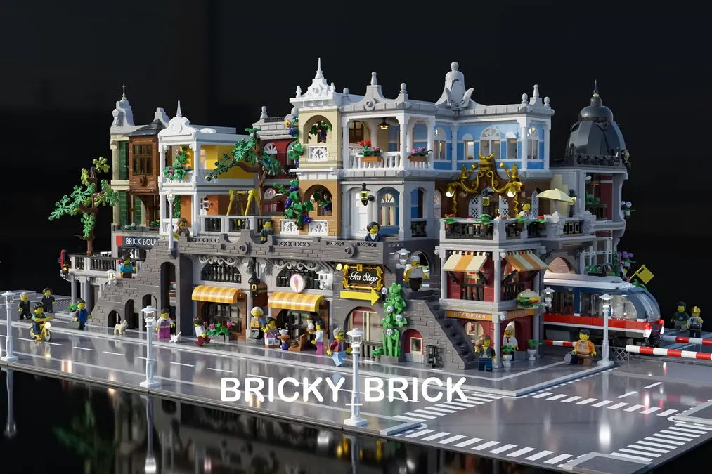 LEGO Ideas brick burger 3