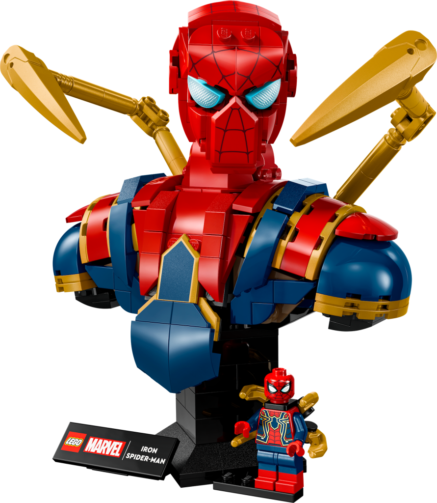 LEGO Marvel 76326 Iron Spider Man Bust 1 891x1024