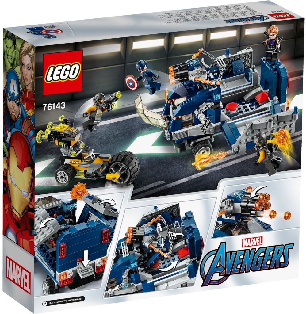 LEGO Marvel 76143 Avengers Truck Take down 5
