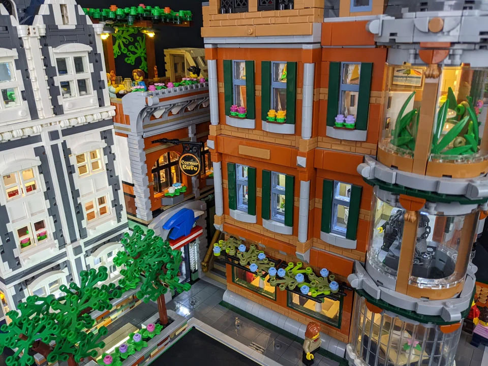 LEGO Corner cafe legotothebeginning reddit 2